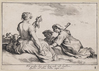 KG 03427
<br/>
Herder en herderinnen
<br/>
<em>Bloemaert, Cornelis (1603-1692)</em>